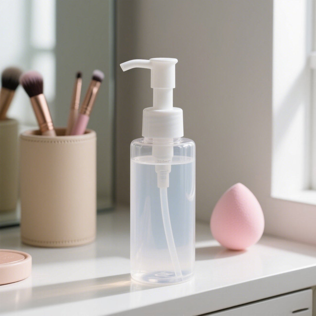 透明按壓分裝瓶