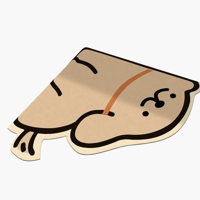 특수 모양의 만화 규조류 진흙 바닥 매트