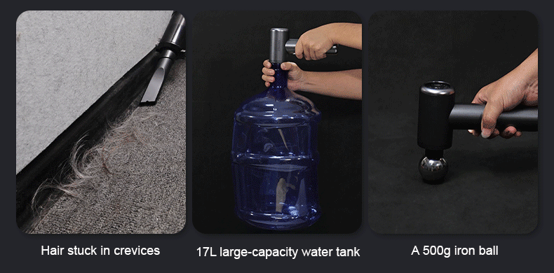 Aspiradora robot 4 en 1 en acción en el hogar