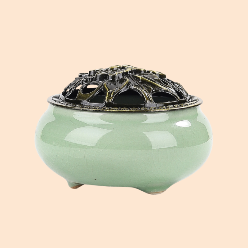 家庭用陶器香炉