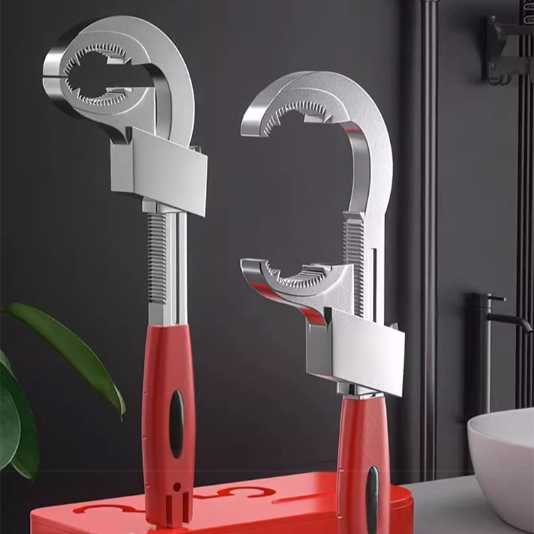 대구경 파이프 조정식 욕실 싱크대 렌치