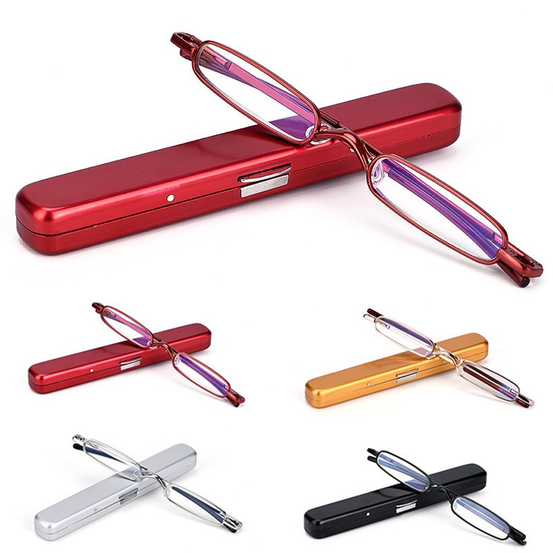 Ultra Small Ultra Light Metal Presbyopia Portable Pen Holder Type