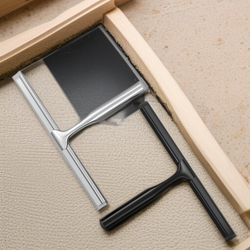 ガラス洗浄用工芸品 浴室鏡洗浄用亜鉛合金製 家庭用ガラスワイパー 車の窓用ワイパー