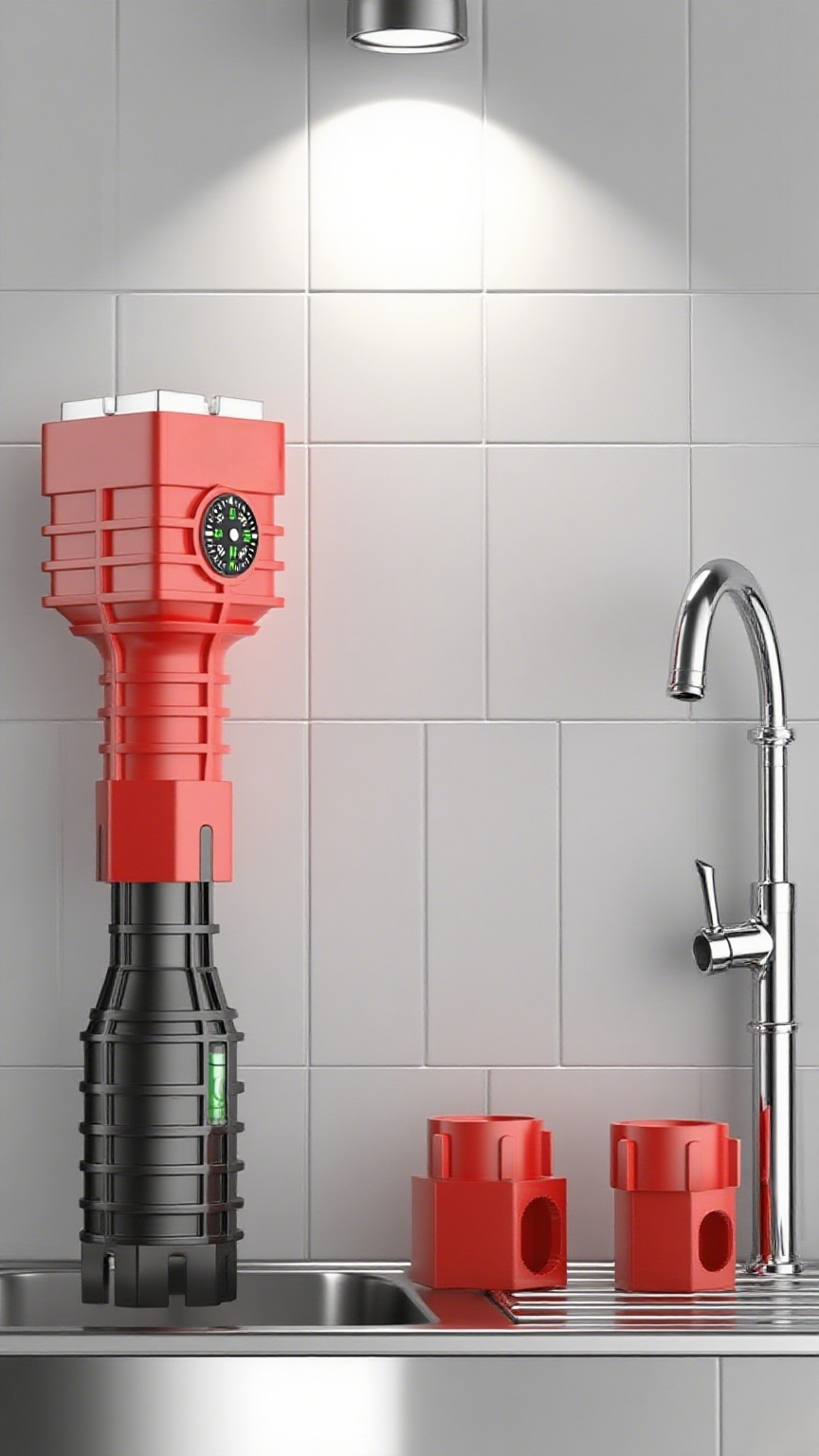 가정용 8in1 멀티 싱크렌치 공구세트 전체 구성