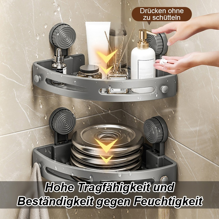 Saugnapf-Dreieckregal