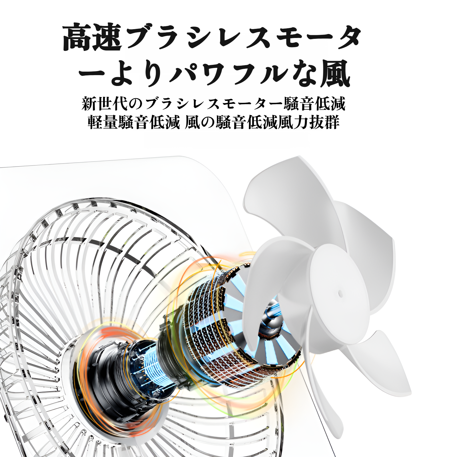 オフィスや自宅に最適な卓上扇風機使用シーン
