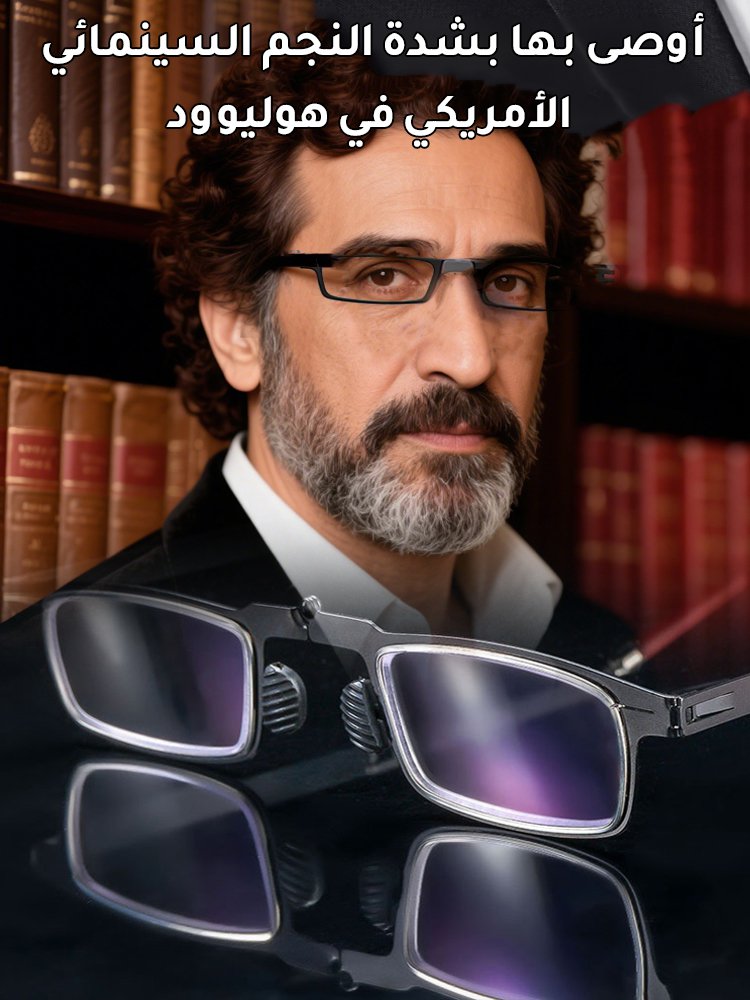 نظارة قراءة محمولة ألمانية بستايل عصري تجاري 