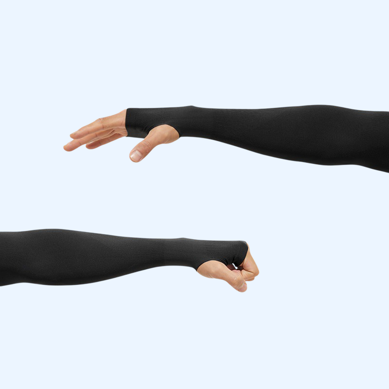 夏の日焼け止めメンズストレッチ大サイズスリーブカバー