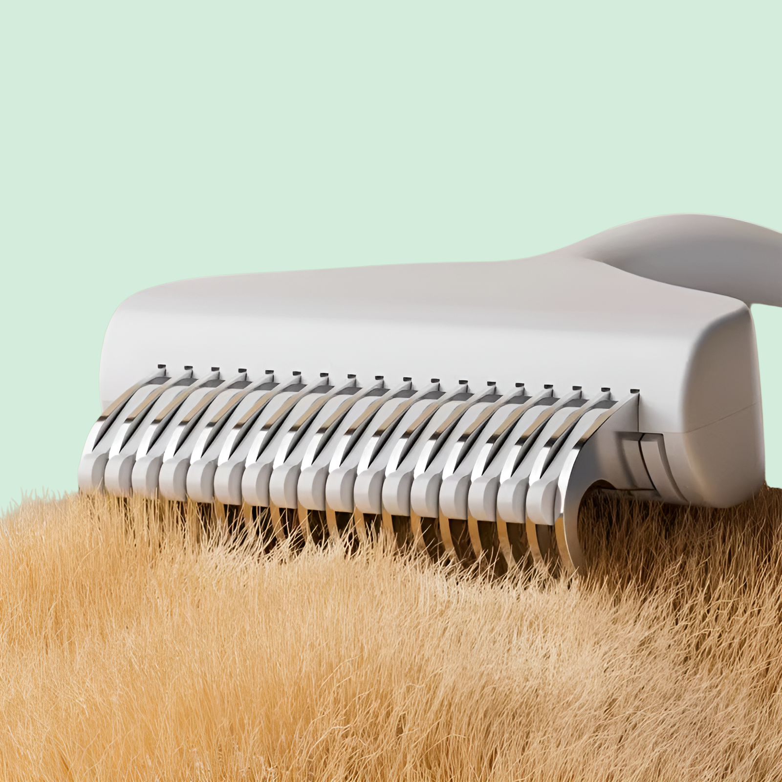 猫 ブラシ 犬 ブラシ ペット用品 短毛・長毛対応 スリッカーブラシ 犬 ファーミネーター 猫 毛取り 抜け毛取り ボタンで簡単除去 痛くない 皮膚に優しい 抜け毛除去 もつれた毛取り 滑り止め 耐久