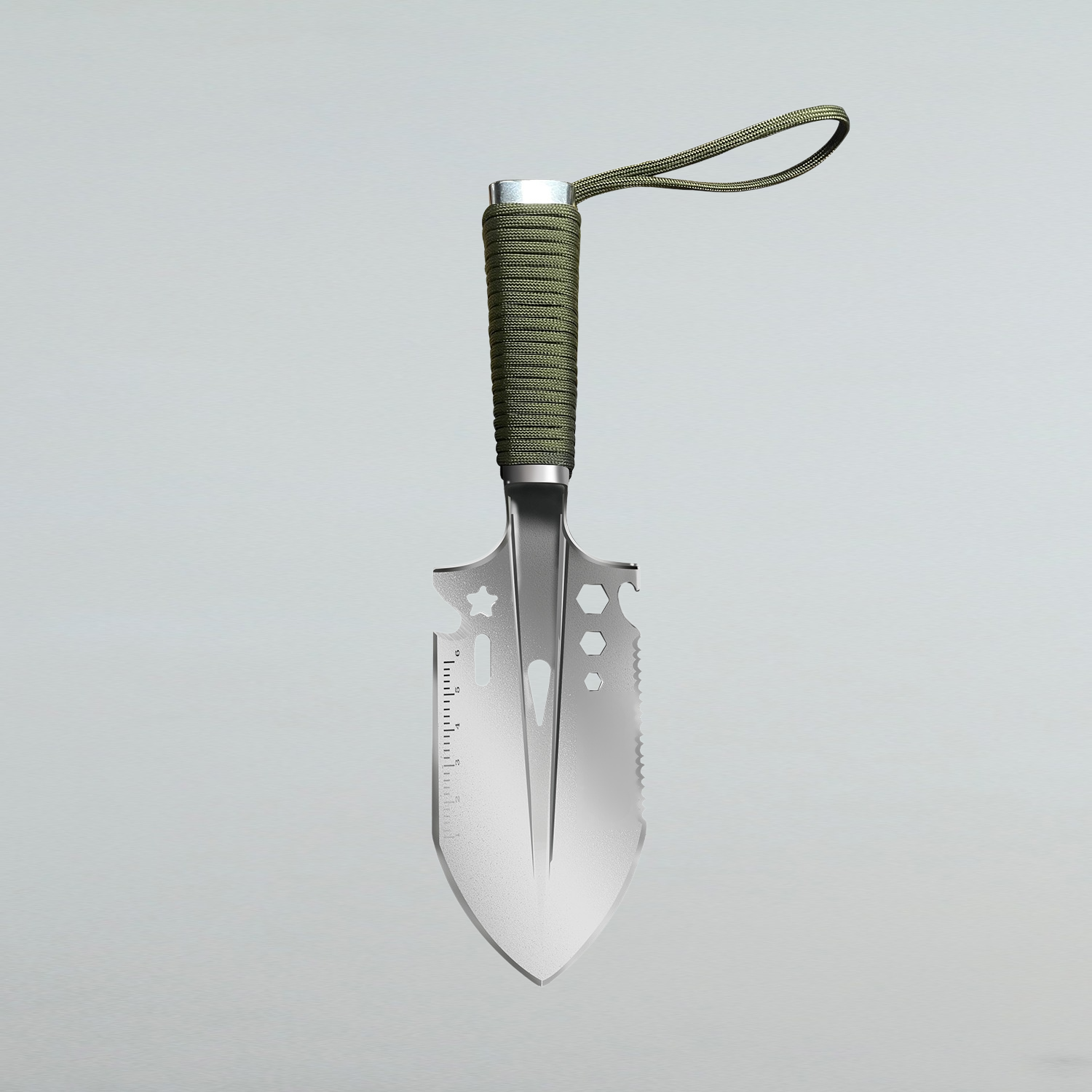 野菜栽培用ステンレススコップ