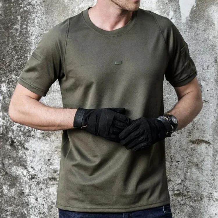 Camiseta táctica transpirable de protección solar