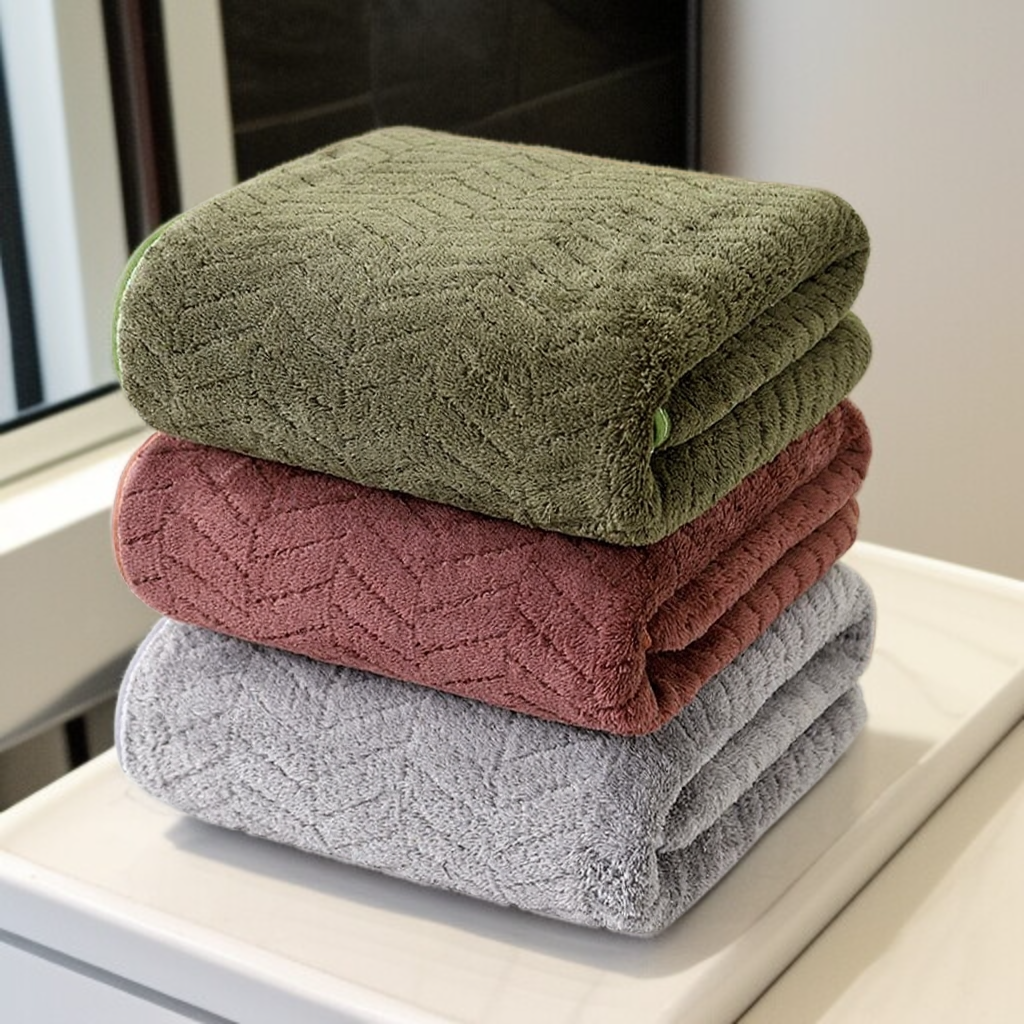 多色家用珊瑚絨洗臉毛巾選擇
