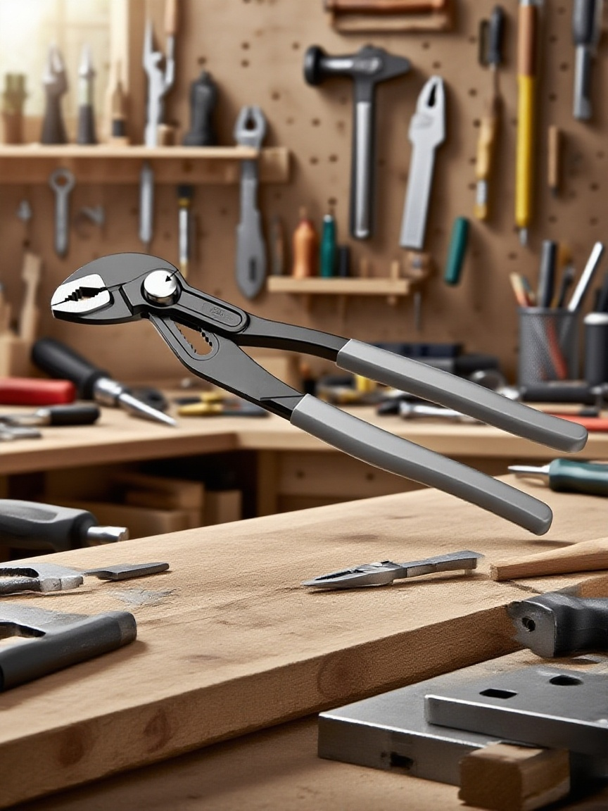 Univerzális csavarkulcs vízpumpa fogó közelről