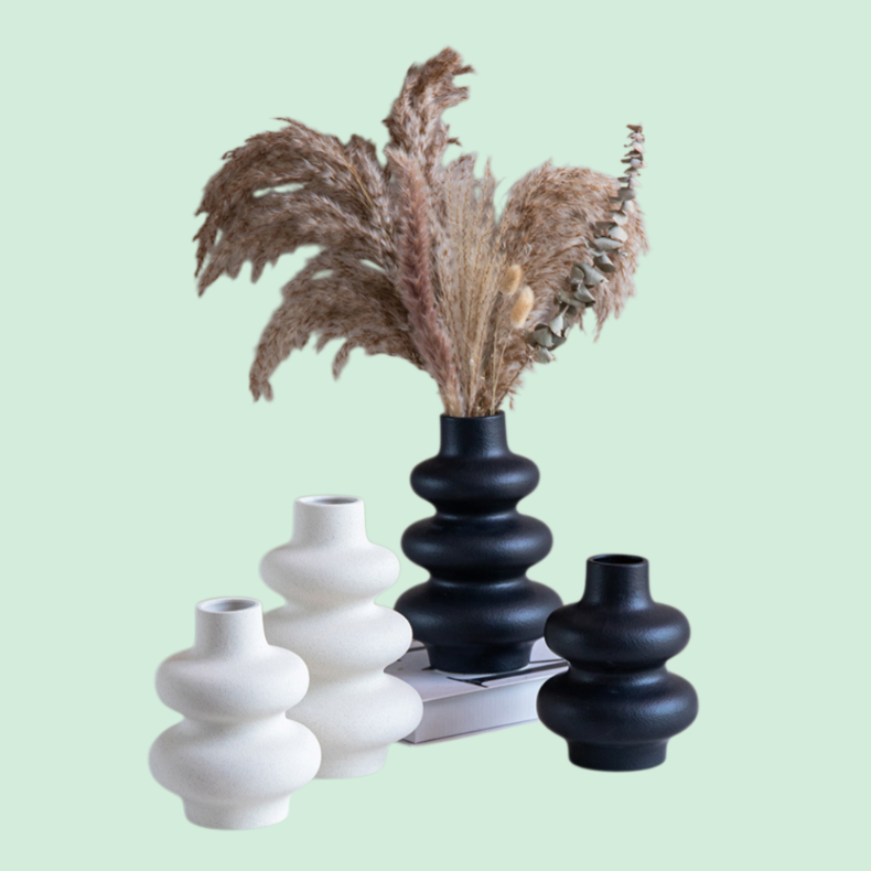 무광 소성 화병 장식품
