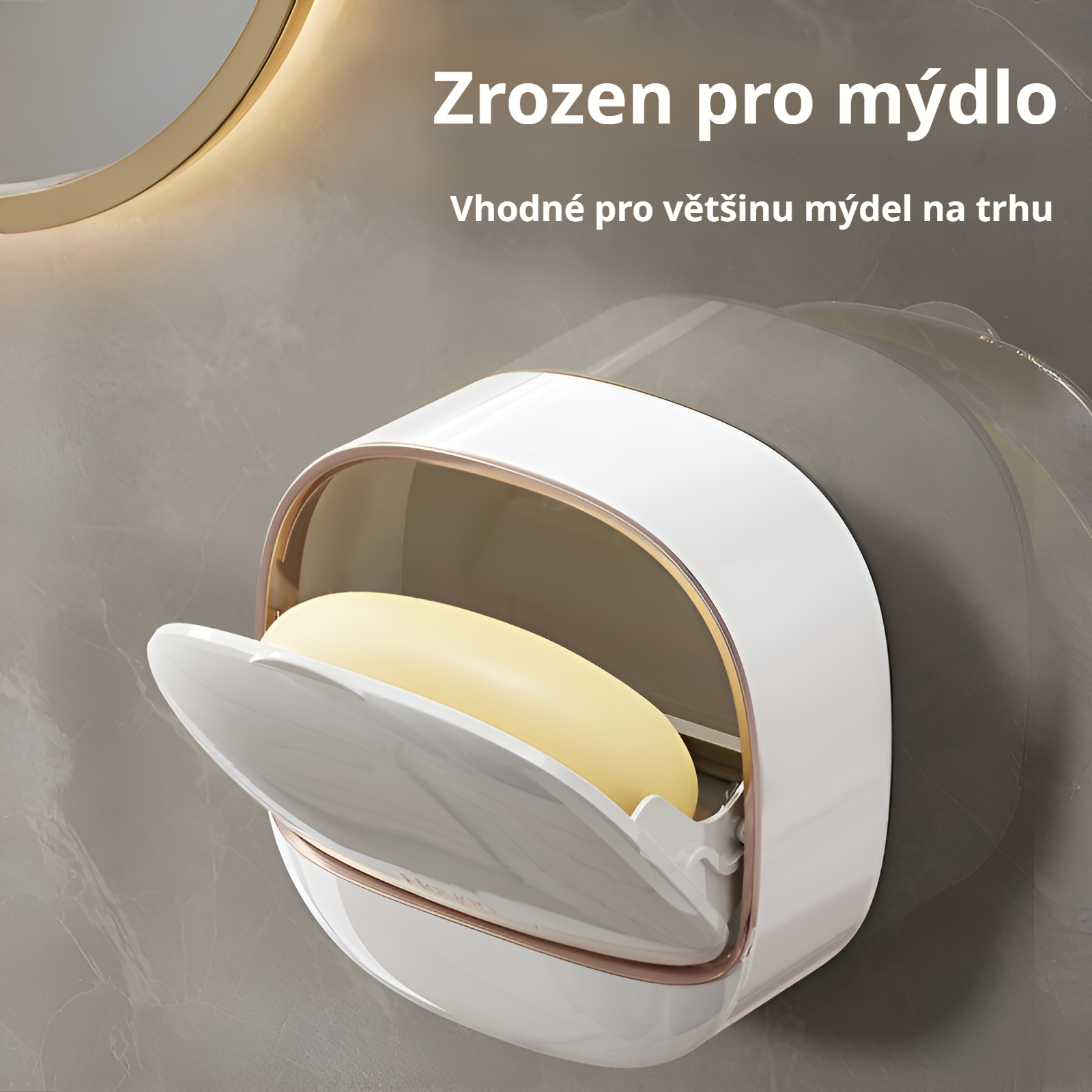 Snadná instalace mýdlenky bez vrtání