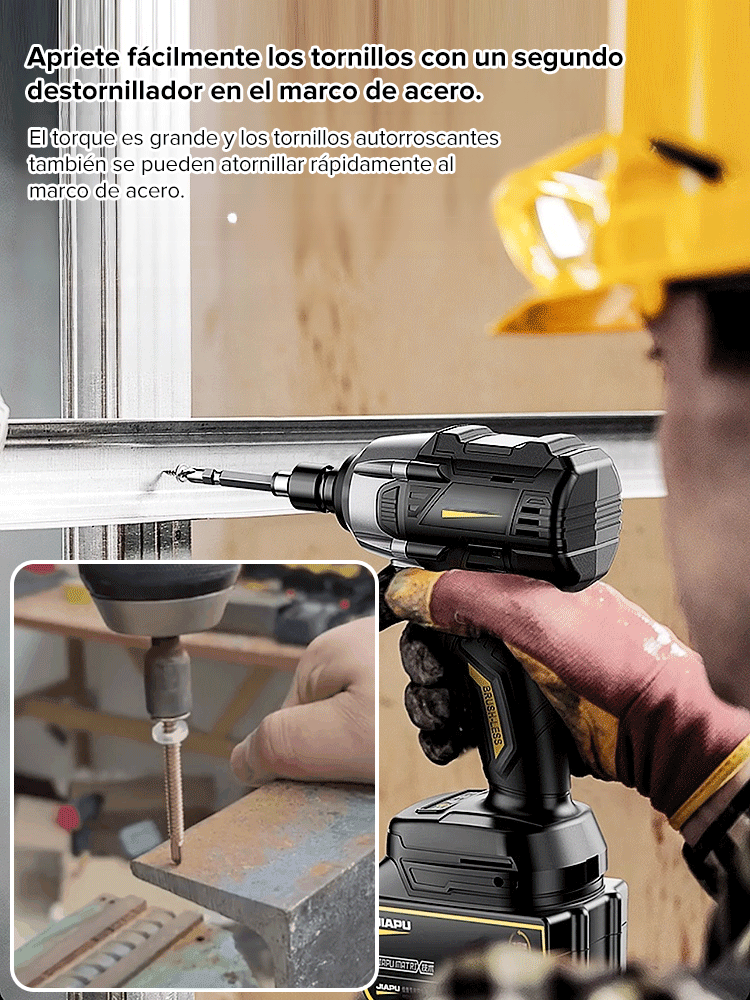 Llave de impacto de batería de litio de alto torque