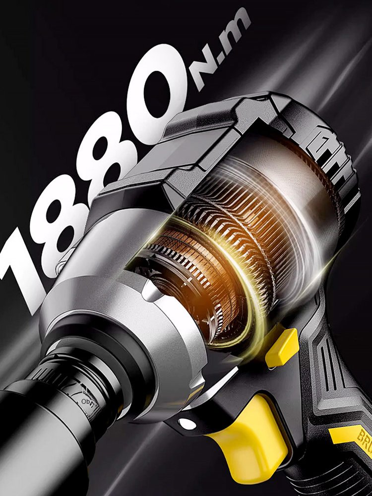 Llave de impacto de batería de litio de alto torque