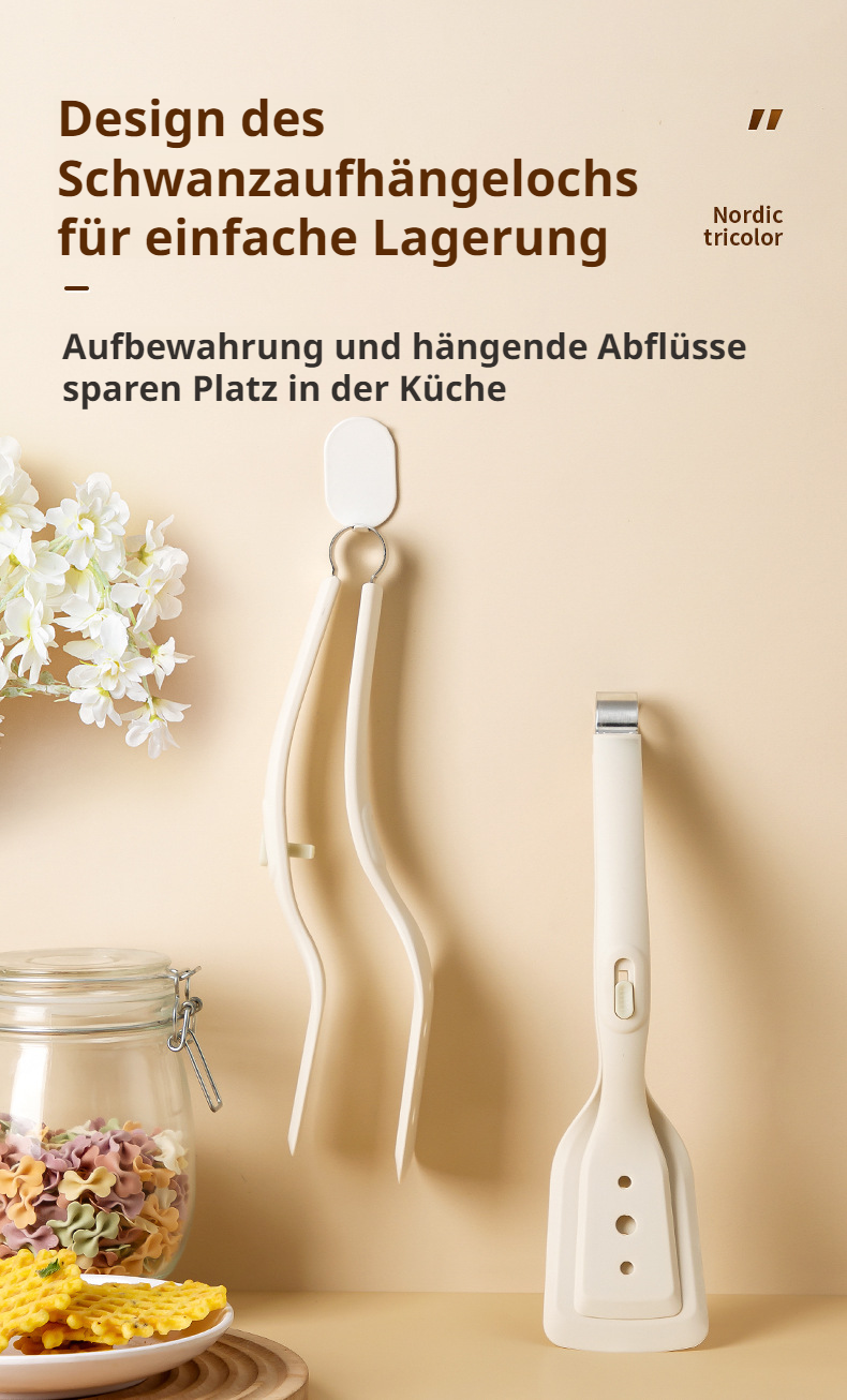 Spachtelclip für professionelle und heimische Küchen