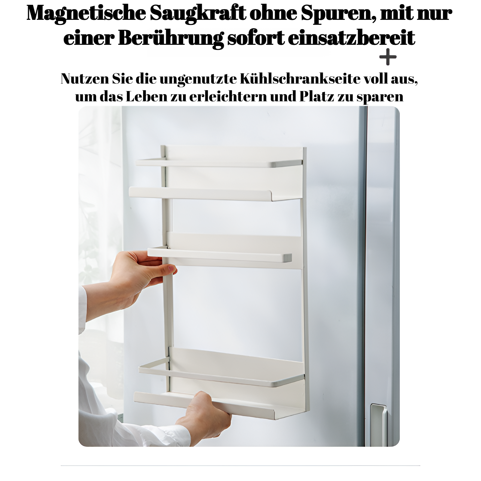 Platzsparendes Regal für Küchenutensilien