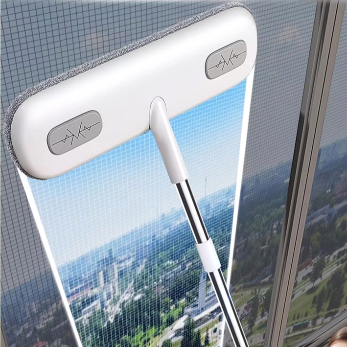 マジック・スクリーン・ブラシ 家庭用掃除道具 簡単に窓を拭く 高層窓掃除ブラシ