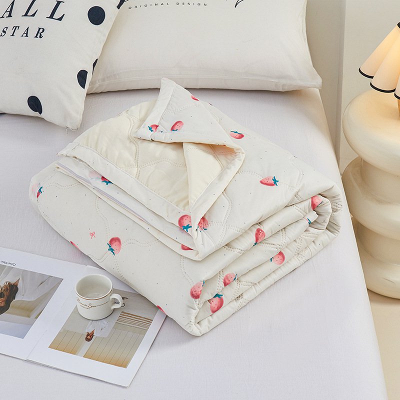  ผ้านวมเย็นฤดูร้อนผ้าไหมเย็นใหม่เป็นเครื่องปรับอากาศ