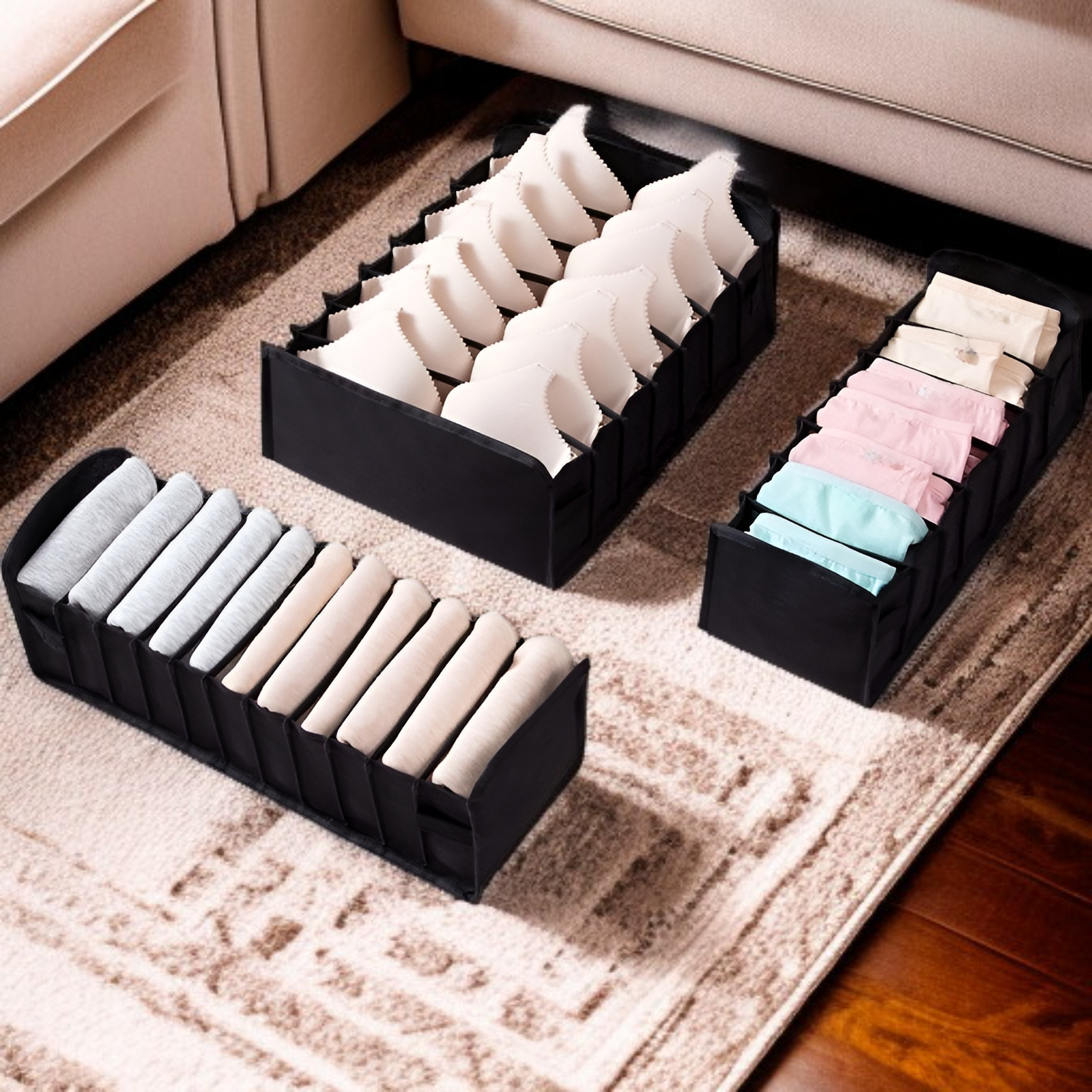 布収納アーティファクト下着収納ボックスの全体画像