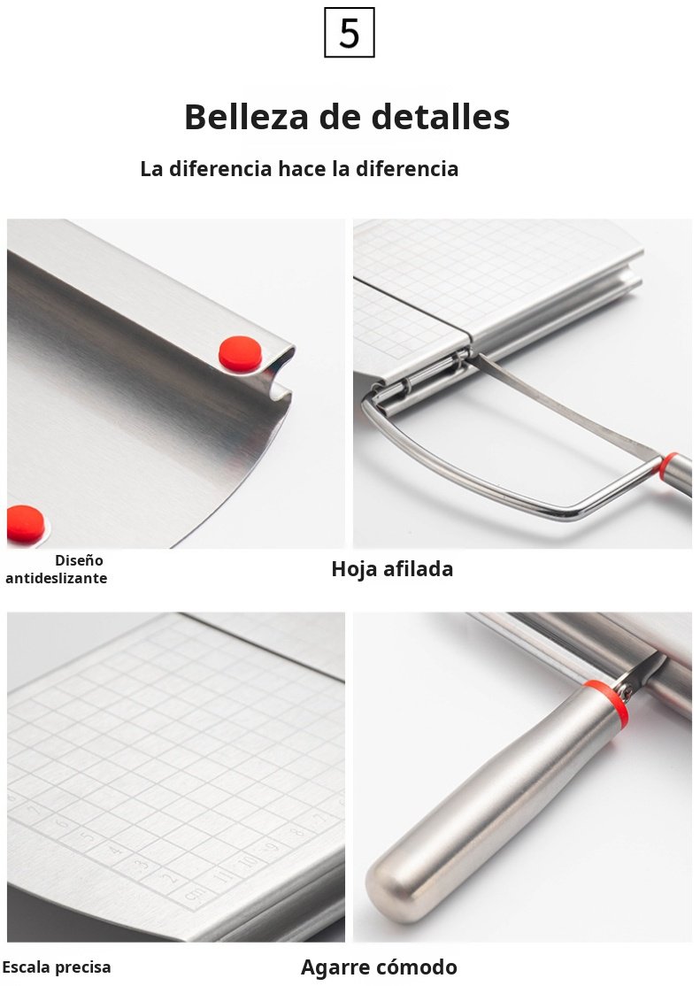 Rebanador de queso ergonómico y fácil de usar
