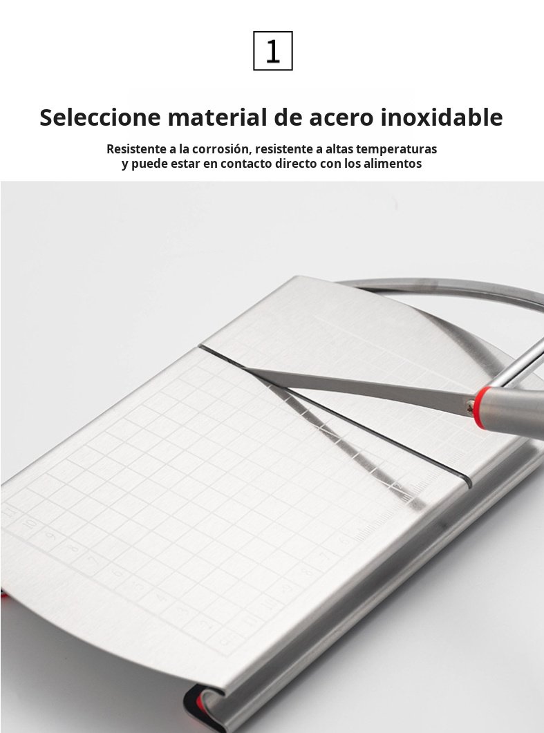 Rebanador de queso ajustable para cocina moderna