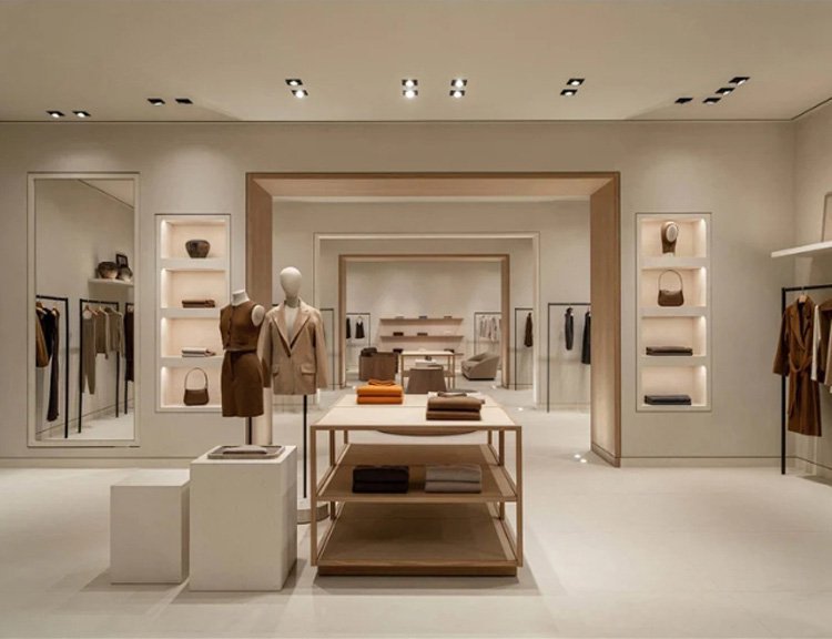 高級カシミヤ素材のワイドパンツディテール