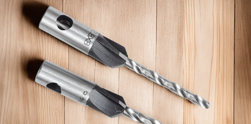 Cuatro filos cortantes de la broca avellanadora