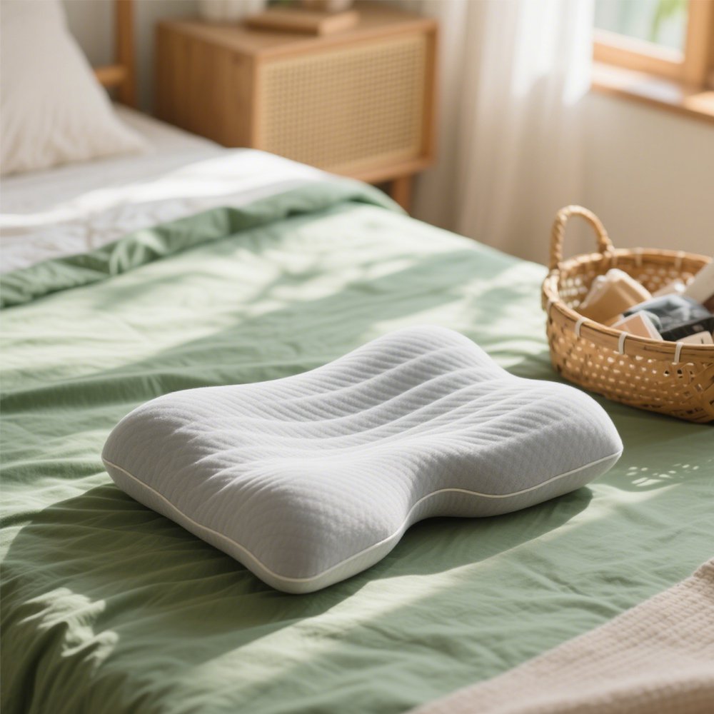 低反発ネックプロテクションメモリーフォーム枕