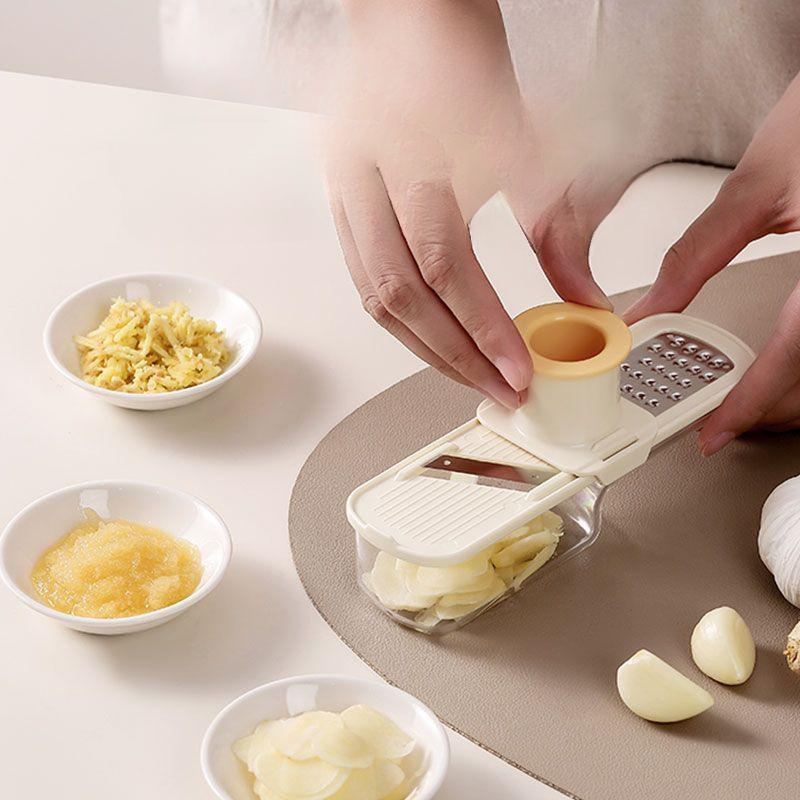 三合一薑蒜研磨切絲切片神器