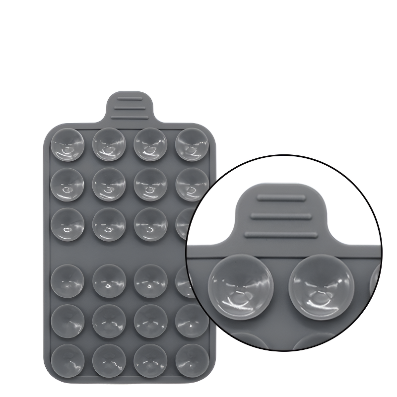 多功能矽膠吸盤支架的手機支架