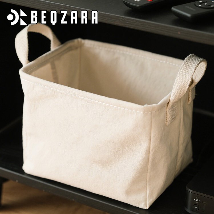 면/리넨 의류 수납함