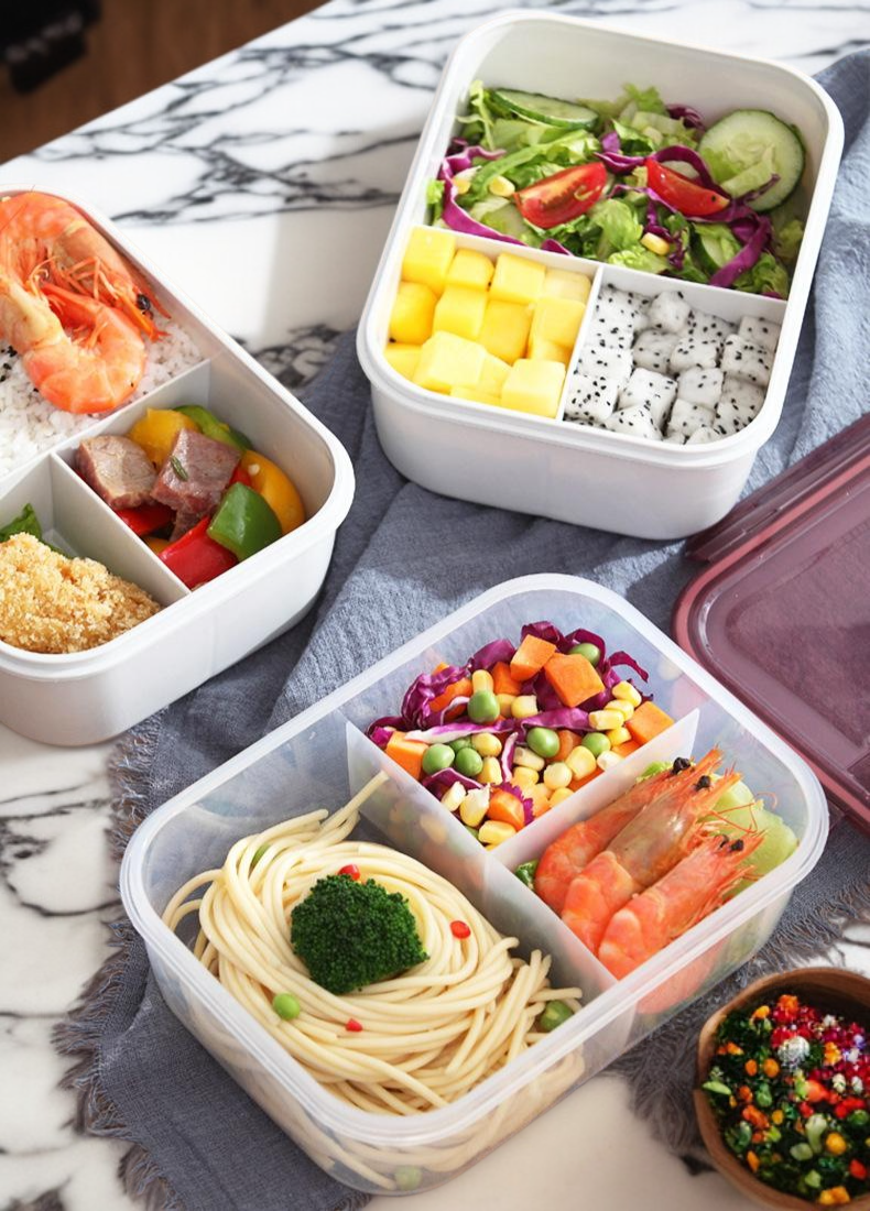 Verschlossene Multipartition als Box – Vorderansicht