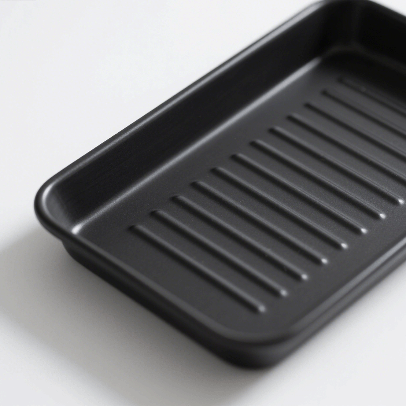 Plancha asadora de acero inoxidable para parrillada, paquete de 2