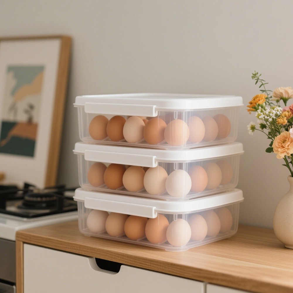 大容量冷蔵庫卵保存ボックスの全体外観