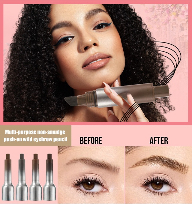 Multi-Functional Non-Smudging Pressed Wild Eyebrow Pencil