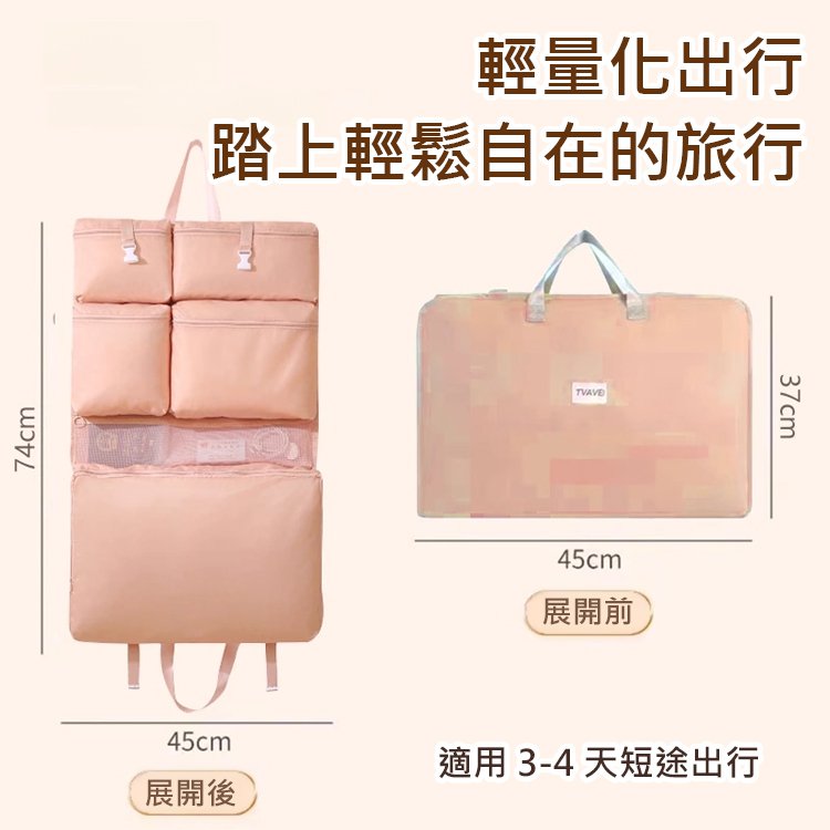 【七合一旅行神器收納袋】