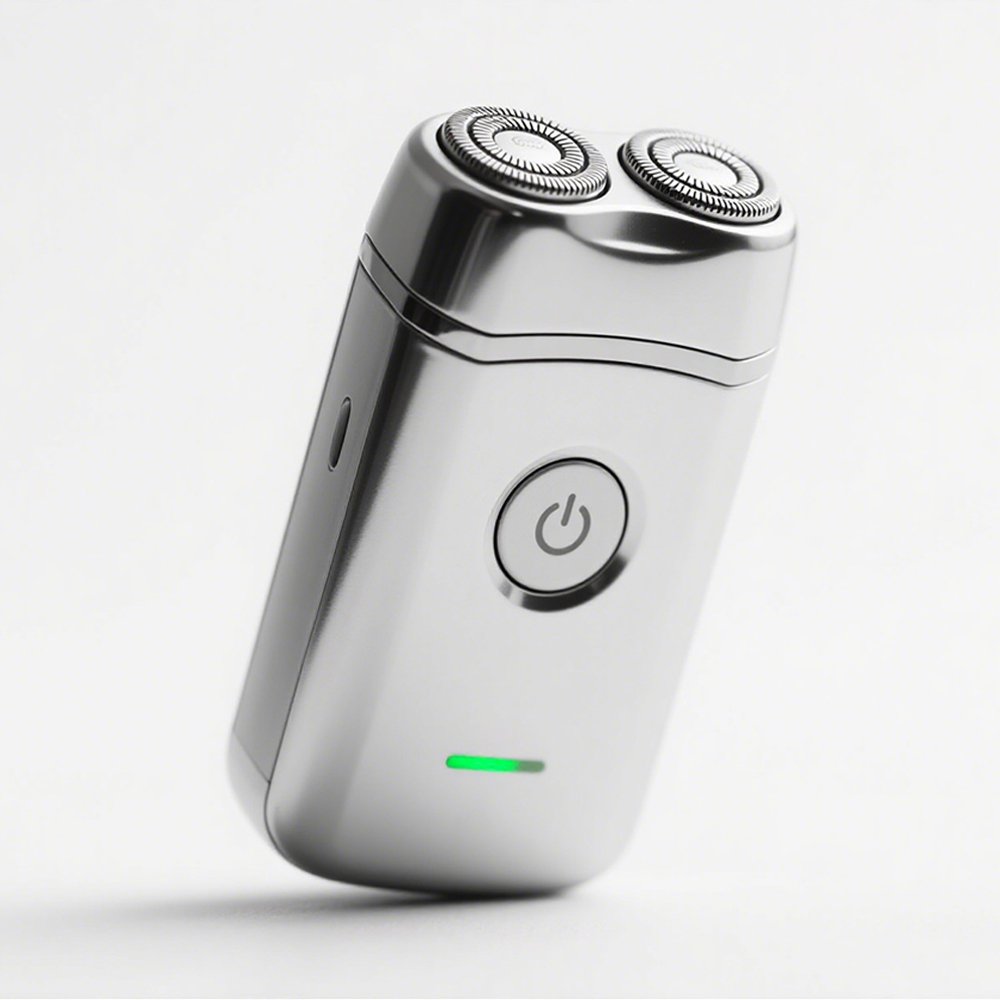 Eng anliegender, nahtloser Elektrorasierer