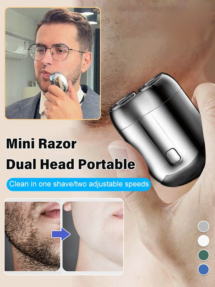 New Model Mini Dual-Head Electric Shaver