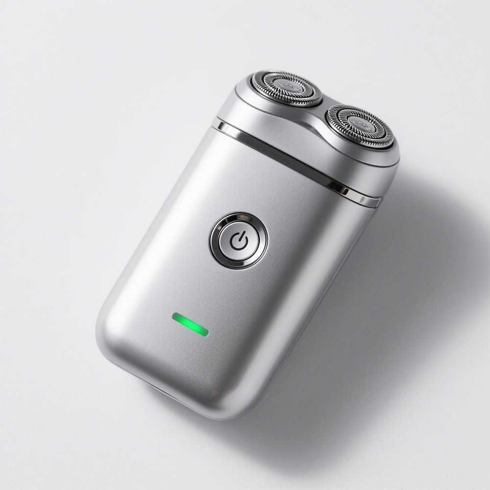 Eng anliegender, nahtloser Elektrorasierer