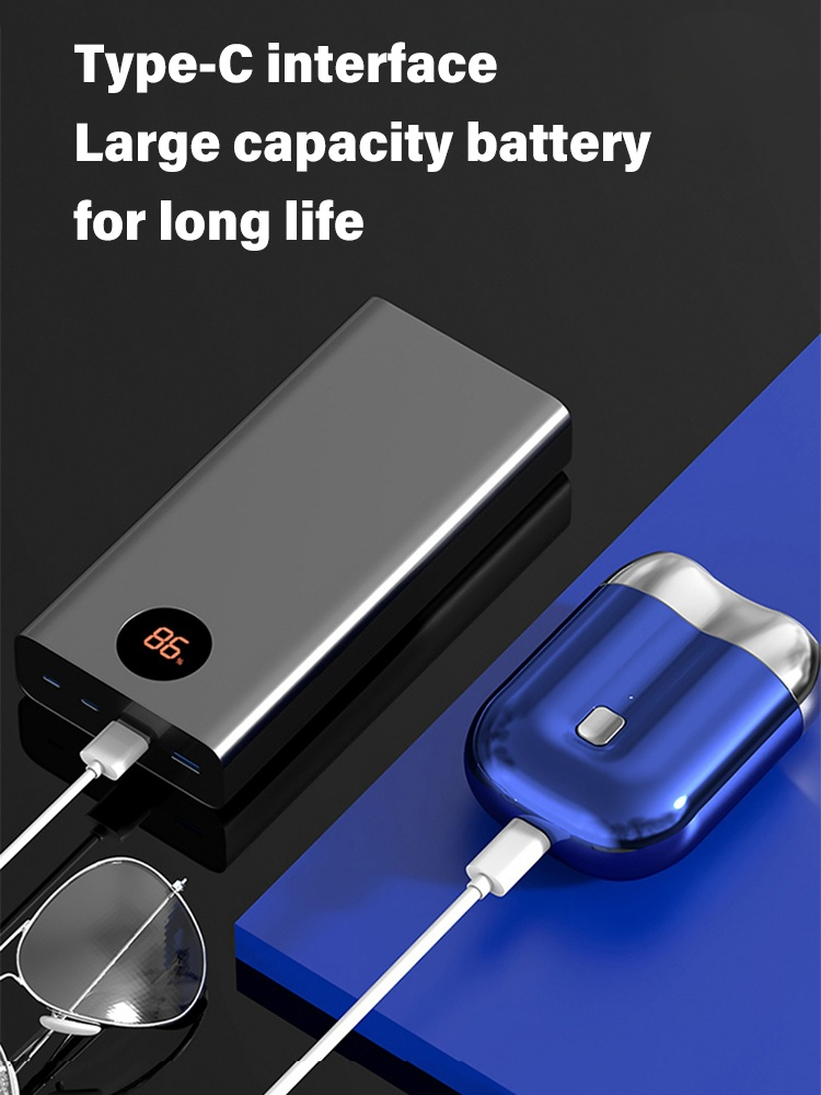 New Model Mini Dual-Head Electric Shaver