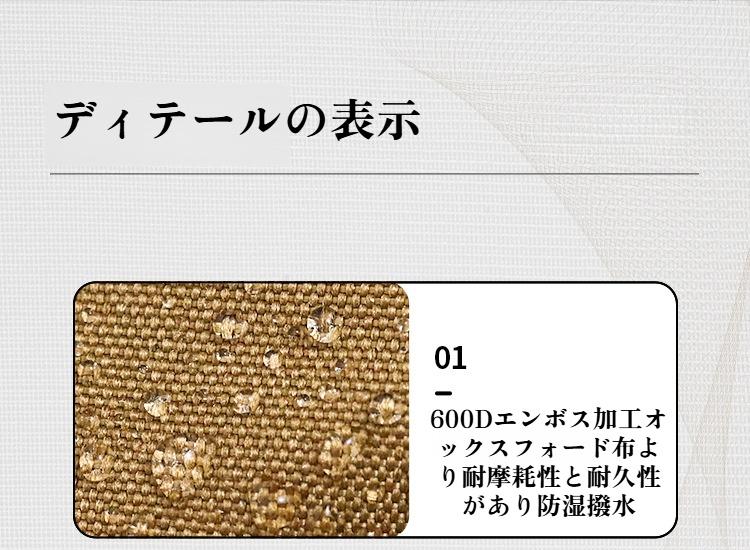 組み立て簡単な三角型キャンプゴミ箱