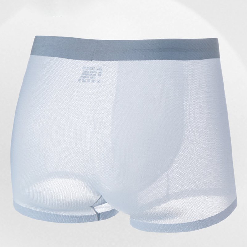 Letní tenké bezešvé antibakteriální rychleschnoucí spodní prádlo