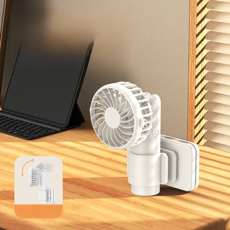 Walking cool buff umbrella clip fan