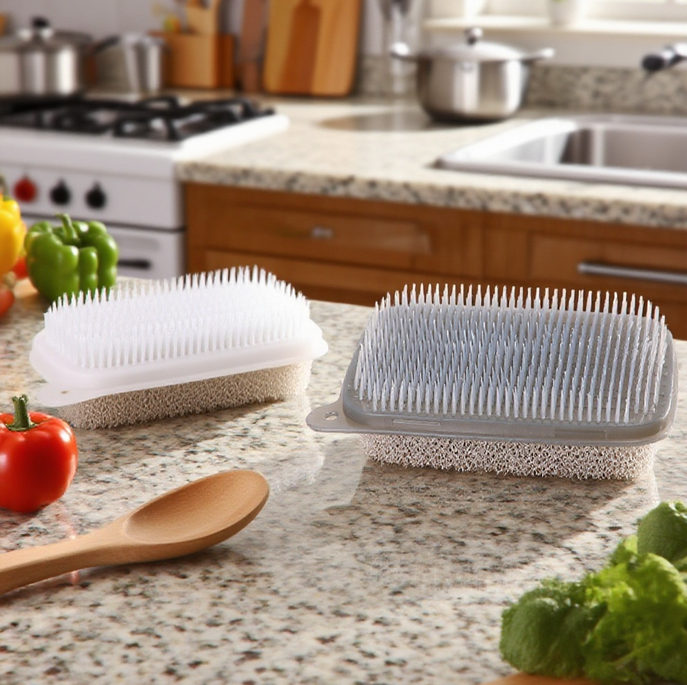 주방 감자 야채 세척 솔 제품 사진