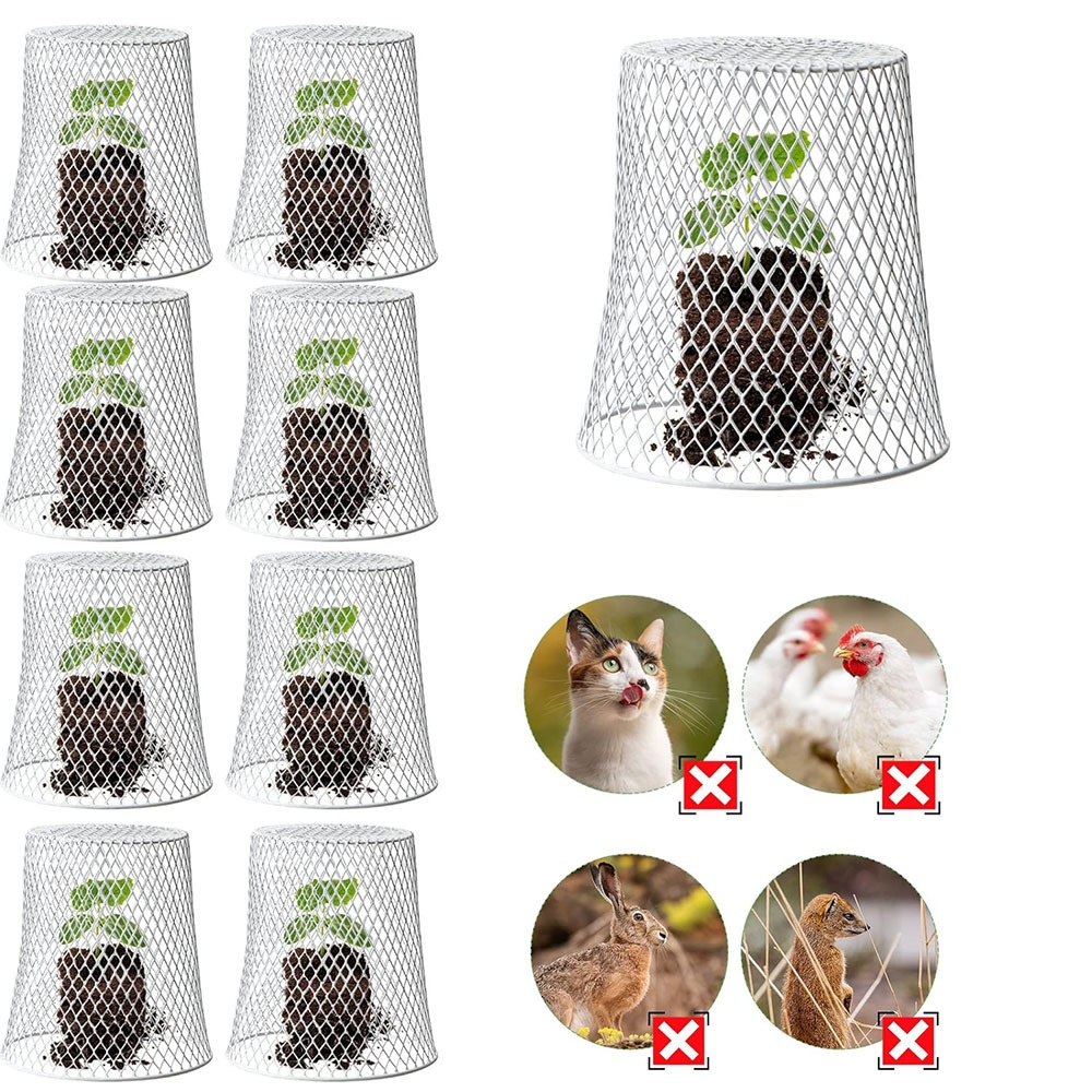 果物と野菜のための鉄製保護ケージ