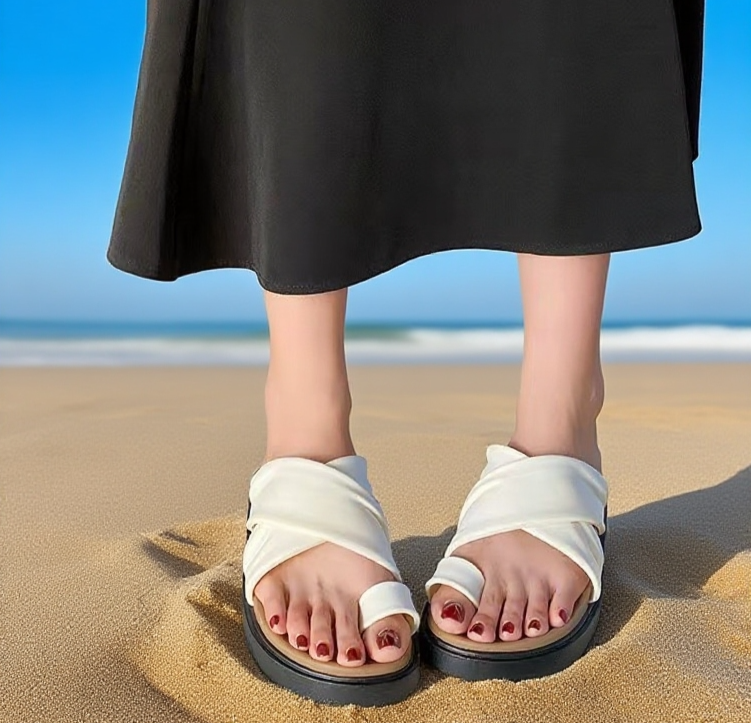 Rutschfeste Freizeitpantoffeln für Zuhause