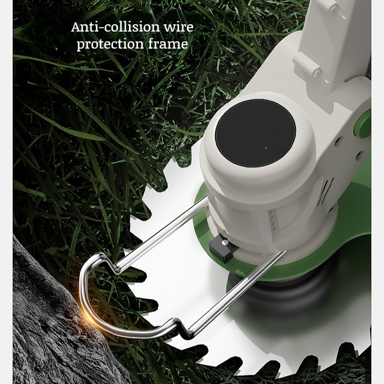 Small home rechargeable lithium mower handheld lawn mower trimming garden weed whacker